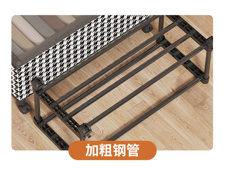 宿舍床底下收纳箱租房神器带轮透明防尘家用整理储物衣物收纳盒详情20
