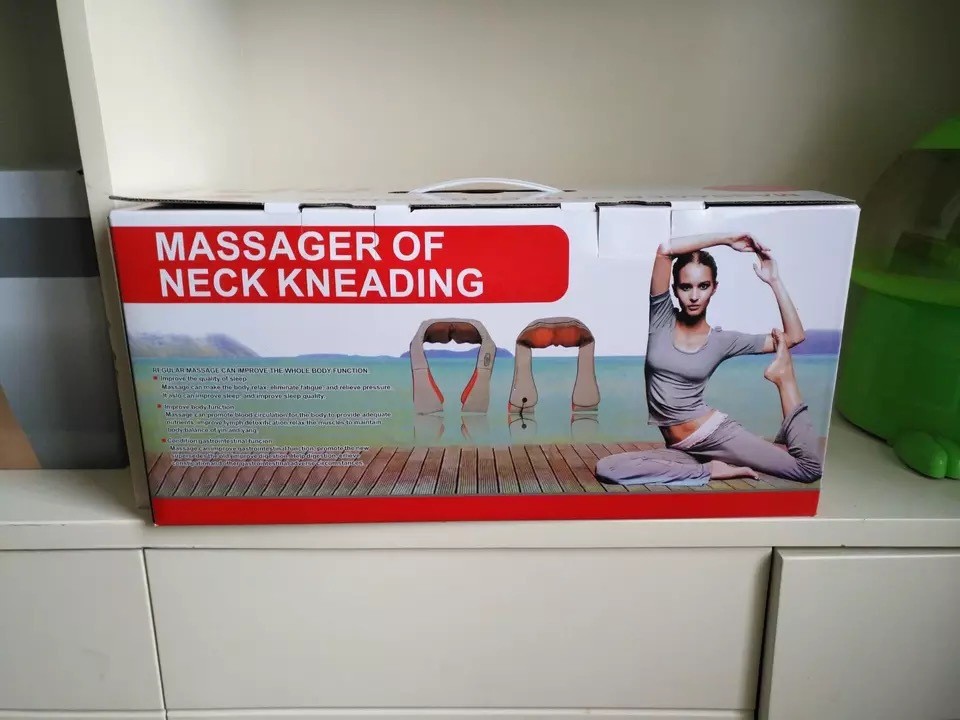 Cervical massager, multi-functional heating massage kneading massager, neck, waist, shoulder, car shawl to relieve fatigue pic 3