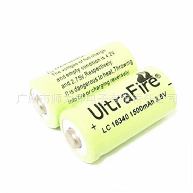 16340锂电池 1200mah 1500mah 2600mah 2800mah 3200mah  3800mah pic 3