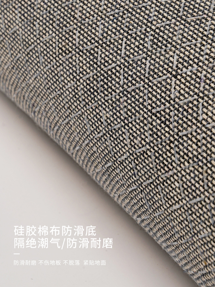 Entrance door floor mat, home light luxury and high-end feel, anti-slip foot mat for the main entrance of the villa, stain-resistant carpet for the entrance foyer pic 10