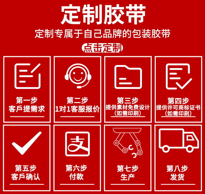 批发封箱胶带大卷打包快递黄色6cm宽胶布包装封装膠整箱透明胶带详情15