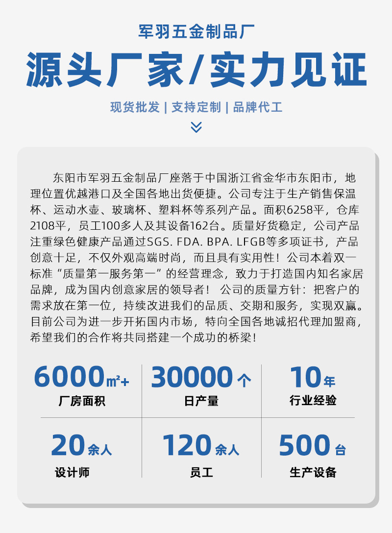 简约ins316不锈钢弹跳保温杯男女高颜值加厚真空时尚保冷水杯批发详情2