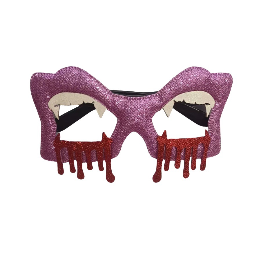 时尚新款亚马逊万圣节派对眼镜南瓜幽灵儿童成人鬼节搞怪聚会装饰详情4