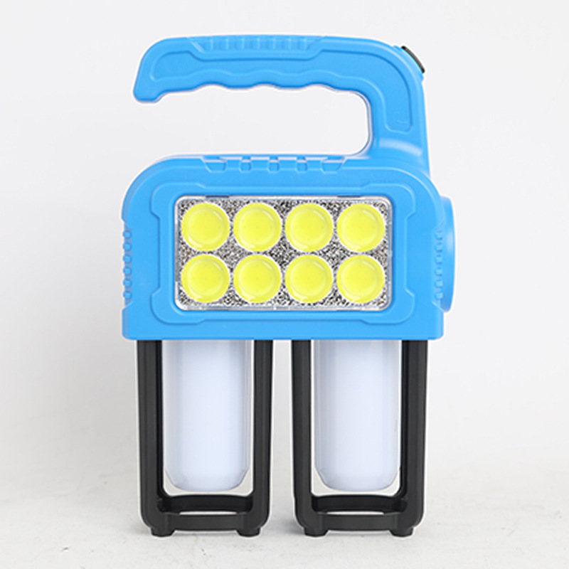 Portable camping lamp, solar-powered LED camping lamp, outdoor multi-functional tent lamp, power bank, portable lamp pic 10