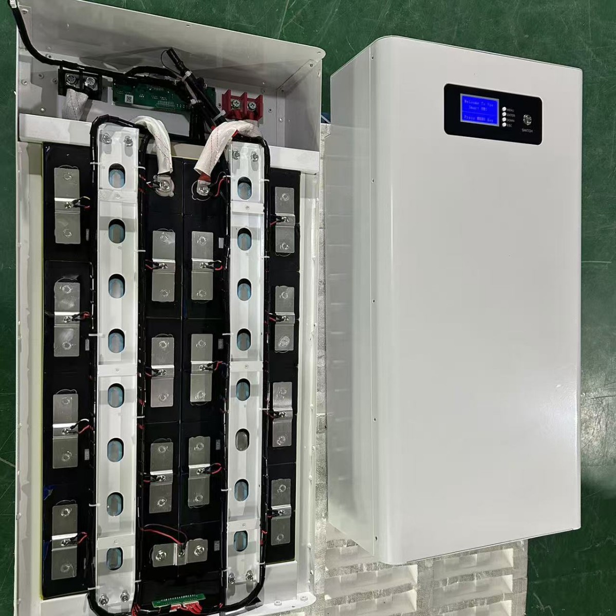 Floor-standing large-capacity lithium iron phosphate energy storage battery, 15KWH household photovoltaic outdoor power supply, 51.2V electrical equipment pic 4