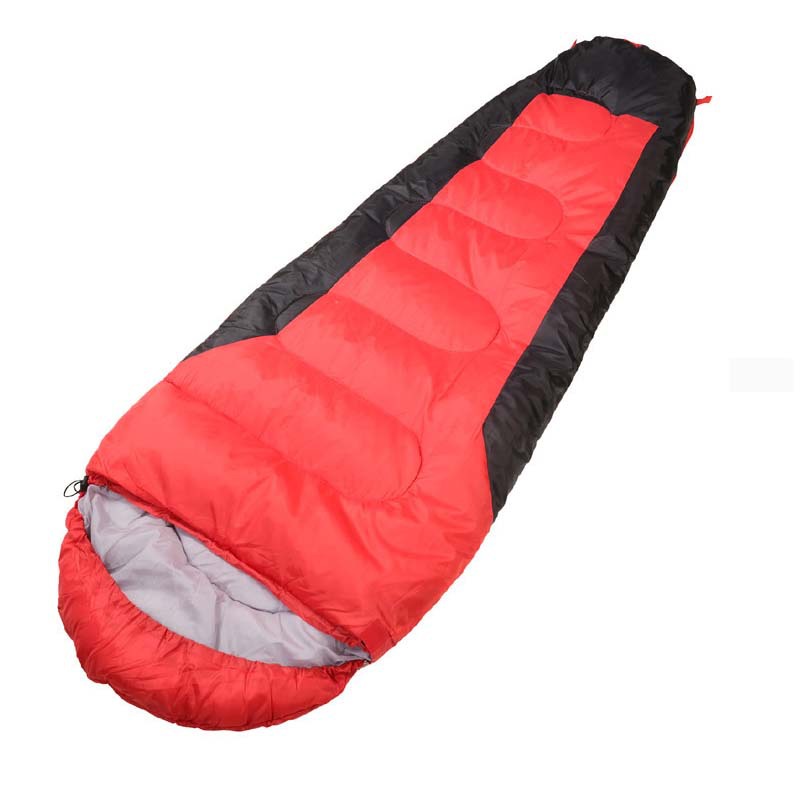 Wholesale manufacturer of outdoor sleeping bags, adult portable mummy type cotton sleeping bags, camping single-person travel zombie sleeping bags pic 3