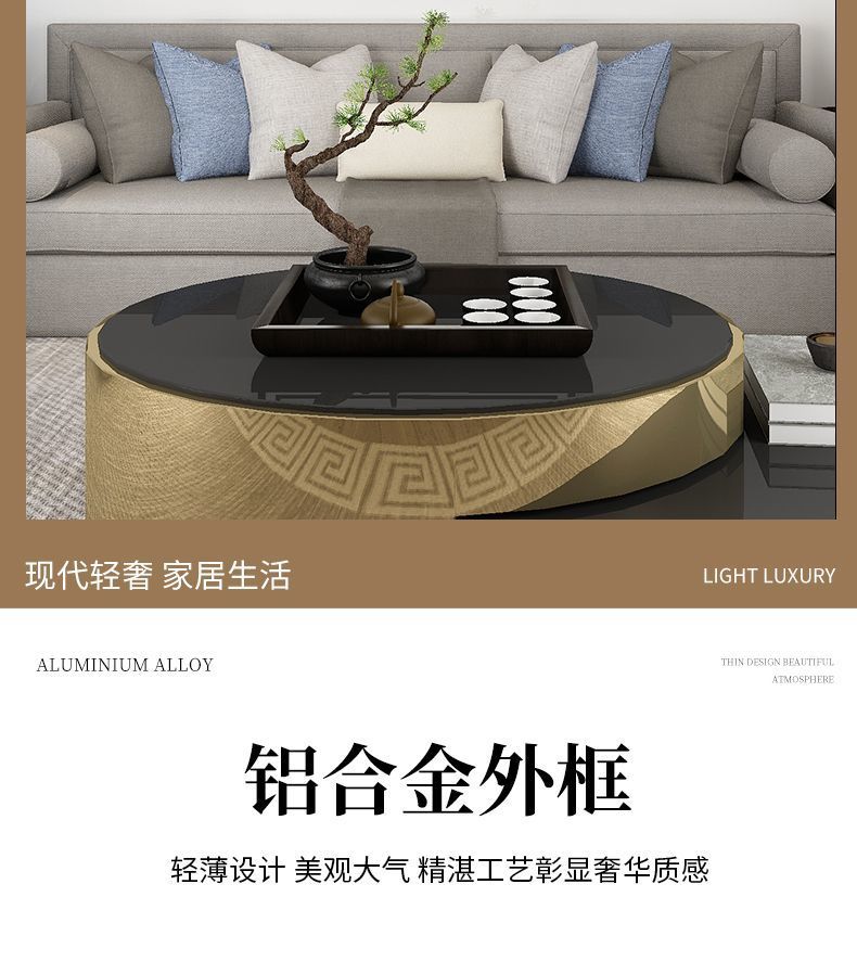 定制电子万年历挂钟客厅国潮山水i装饰画带温度日期客厅轻奢电子钟挂墙厂家详情4