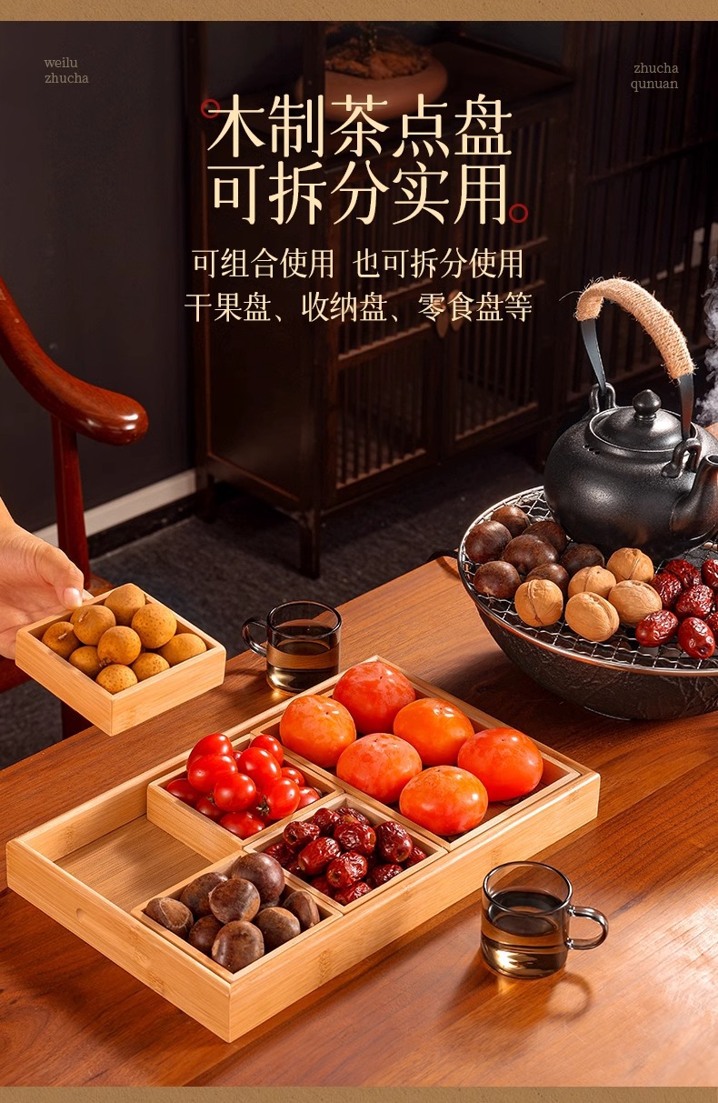 A complete set of household tea utensils, tea boiling utensils, tea boiling stove and roasting stove, imitating Wujin stone pic 9