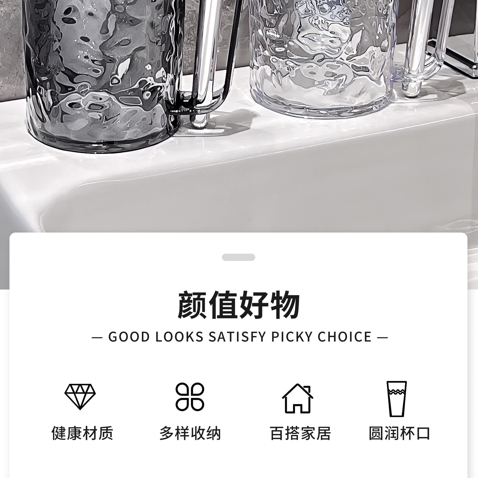 节庆陶瓷杯水波纹漱口杯杯子咖啡杯陶瓷会议杯详情2
