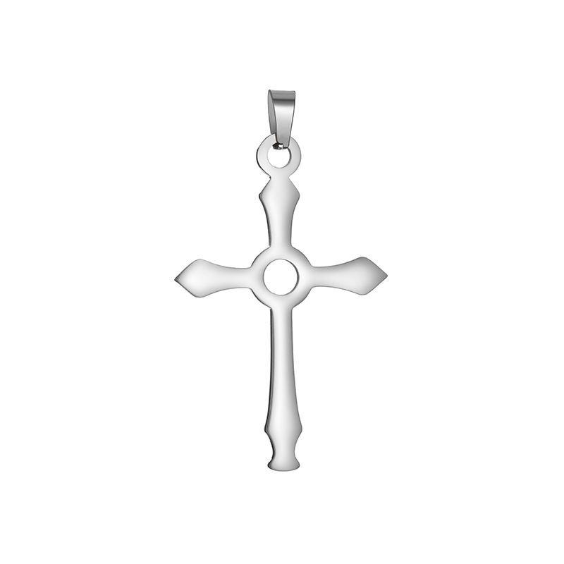 Half-price clearance sale of 36-style cross pendant and stainless steel cross necklace from the source factory for wholesale in stock pic 27