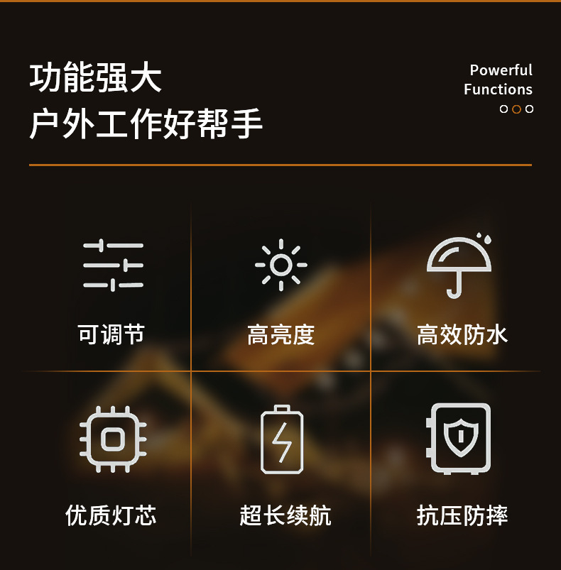Cross-border new multi-functional LED working solar charging live streaming supplementary lighting COB telescopic camping lamp pic 5