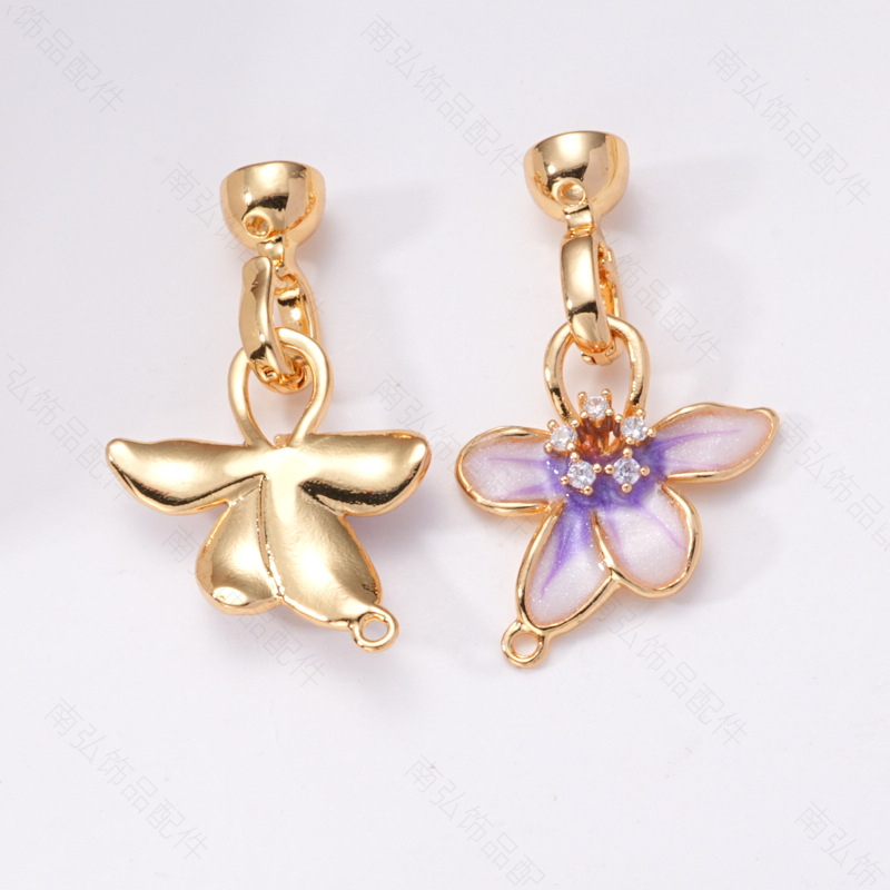 Pearl necklace, horn buckle, universal buckle, end buckle, hug buckle, bracelet connecting buckle, sweater chain, lap buckle, diy accessories pic 17