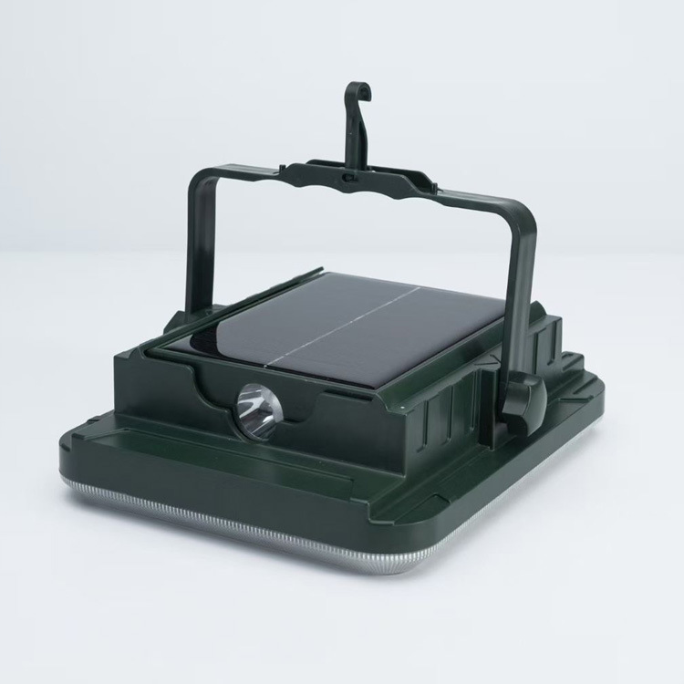 LED solar rechargeable floodlight 50/100/200W, convenient portable lamp, outdoor emergency lighting, waterproof pic 3