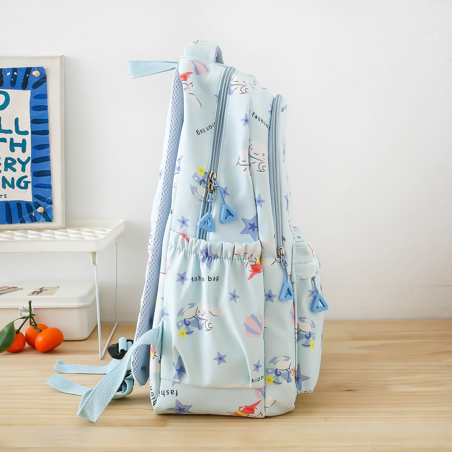Two-piece backpack for girls in school, lightweight and lightweight bag for students in grades 3 to 6, schoolbag for junior high school students pic 17