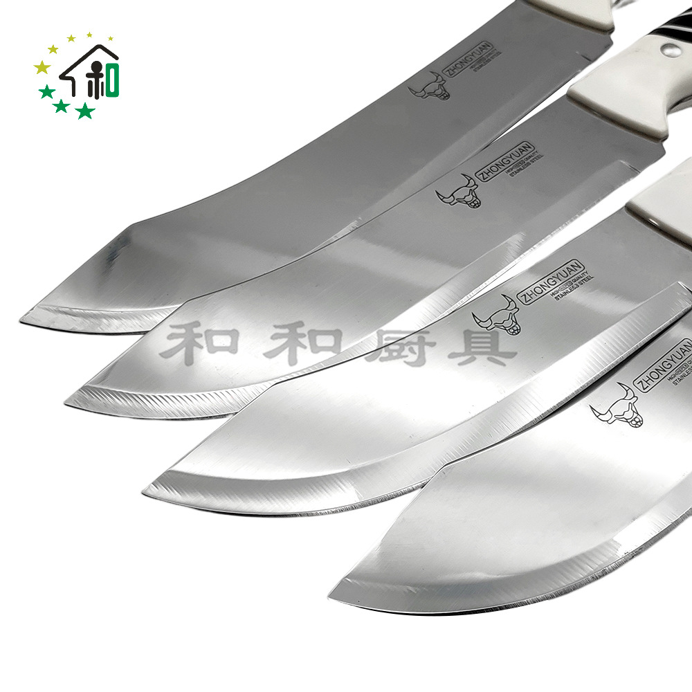 不锈钢切菜刀家用屠宰刀专业厨师刀切片跨境刀具 Kitchen knife详情11