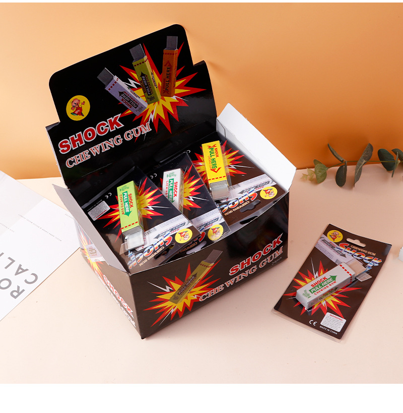 愚人节整蛊玩具电人口香糖恶搞整人玩具触电口香糖 新奇玩具批发详情12