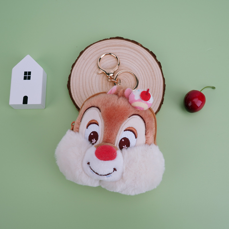 正版迪士尼挂件史迪奇公仔玩偶草莓熊毛绒玩具朱迪尼克书包挂饰女详情36