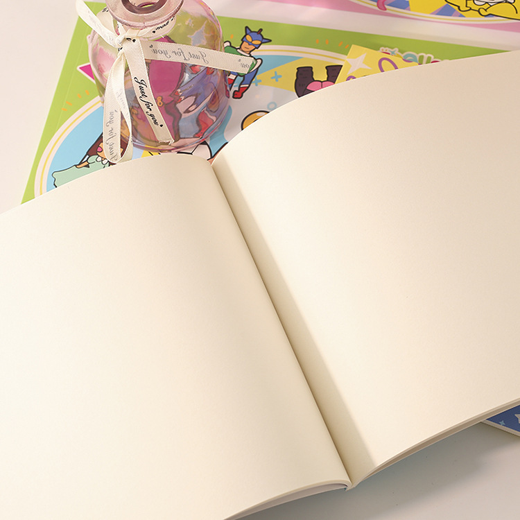 Crayon Shin-chan picture book A4, Japanese-style cute cartoon, official Crayon Shin-chan picture book, student drawing book pic 7