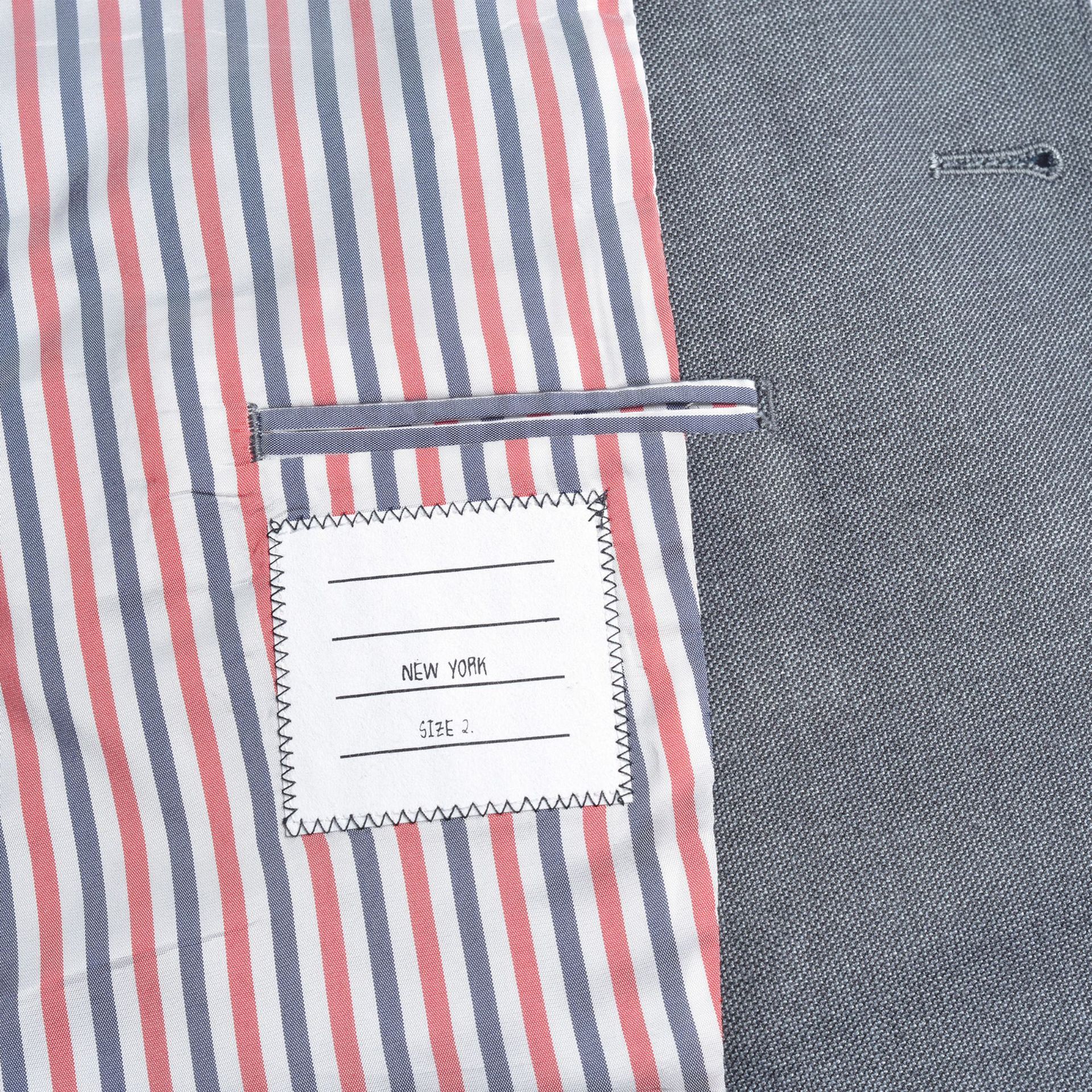 TB新款休闲男士春秋季休闲羊毛西服外套商务时尚四杠男士西服详情26