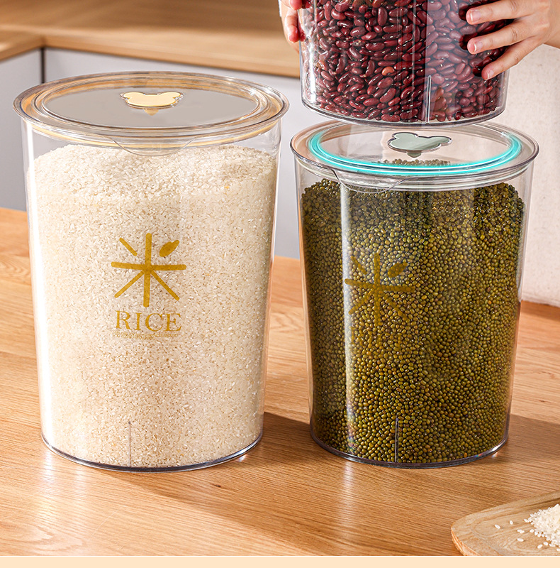 家用米桶防虫防潮食品级米缸储存容器密封储米箱面桶大米收纳桶详情12