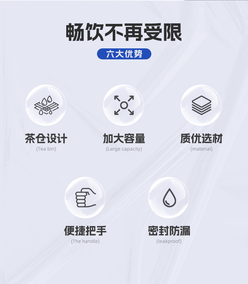 吨吨桶大容量水壶杯子男女士运动塑料健身吸管顿顿桶代批发厂家详情2