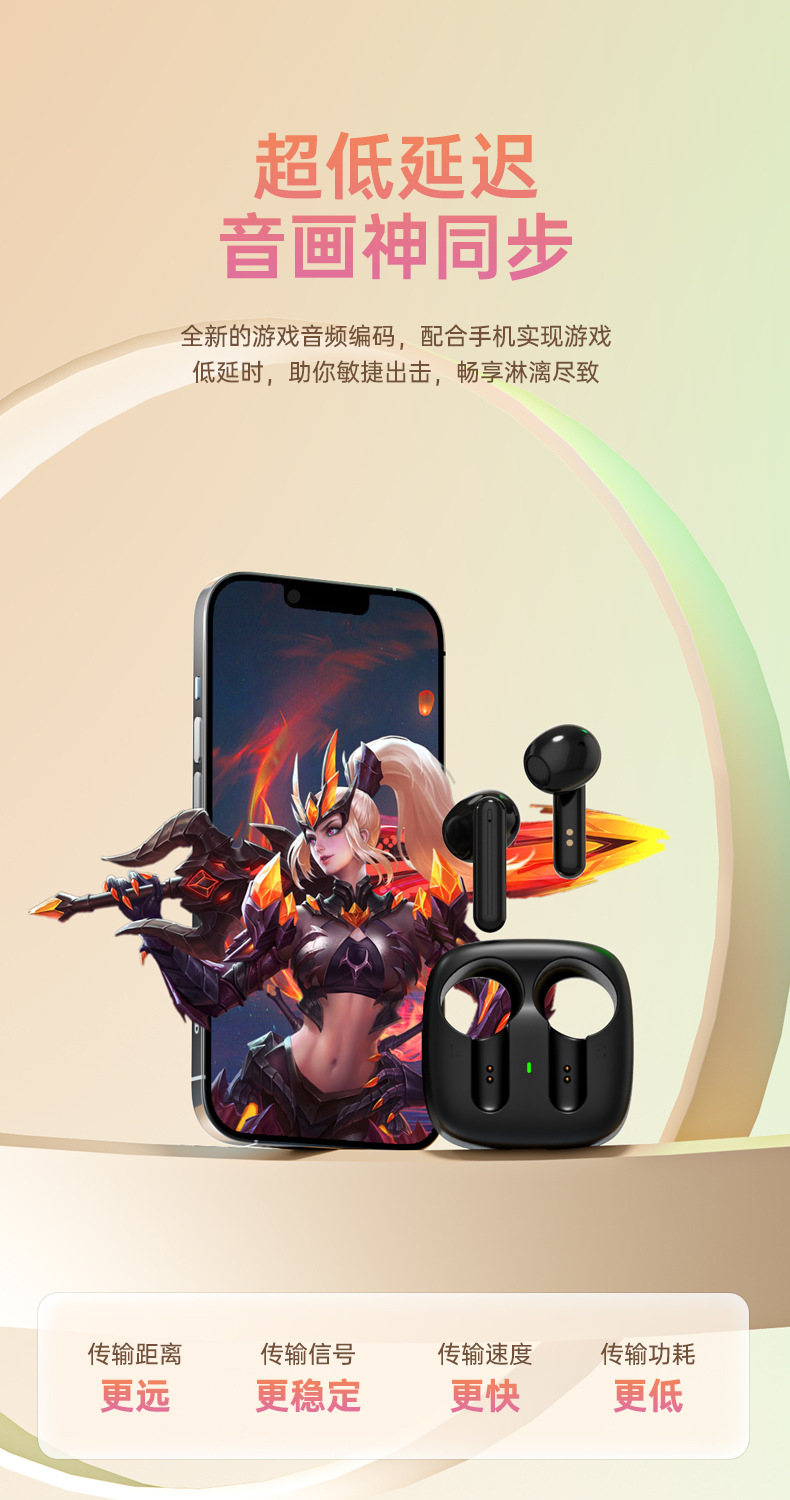 Cross-border nuevo semi en el oído H19 auriculares bluetooth calidad de sonido HIFI ambos oídos deporte compacto modo privado auriculares inalámbricos pic 13