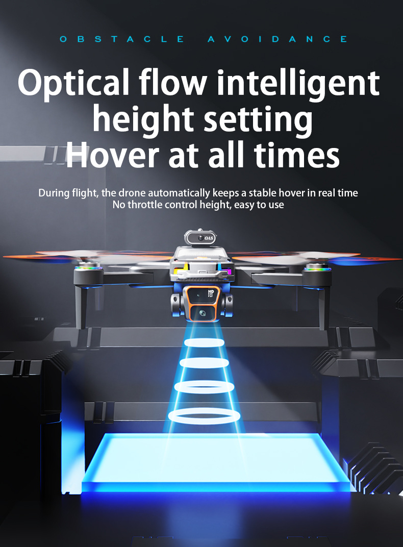 JS39跨境新品无人机带一键返航无刷电机高清屏幕航拍遥控飞机玩具详情34
