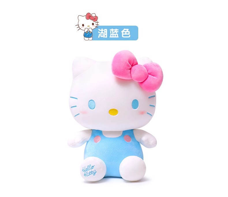 hellokitty plush toy, Hello Kitty birthday gift, large throw pillow pic 7