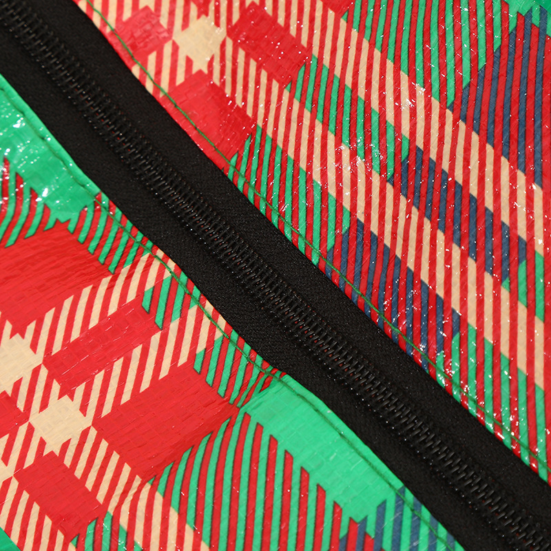 环保PP编织防水手提袋 时尚加厚衣服购物袋 家用篮子式购物袋 现货批发礼品袋 服装店专用购物袋详情9