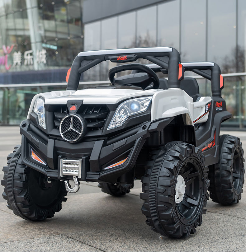 OZON儿童电动车四轮越野车遥控小孩玩具车可坐人2-8岁宝宝电瓶车详情25