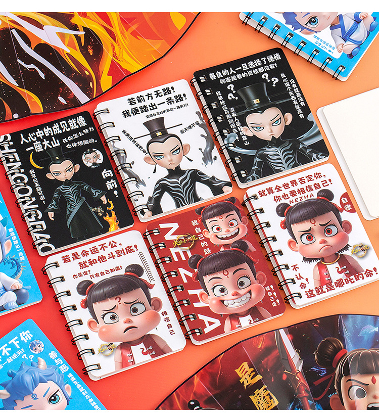 卡通创意线圈本笔记本子本小学生奖励奖品A7本子学生奖品批发详情9