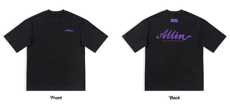 The 2025 summer new half-sleeved T-shirt for men is a trendy and versatile short-sleeved American retro printed loose round-neck T-shirt pic 70