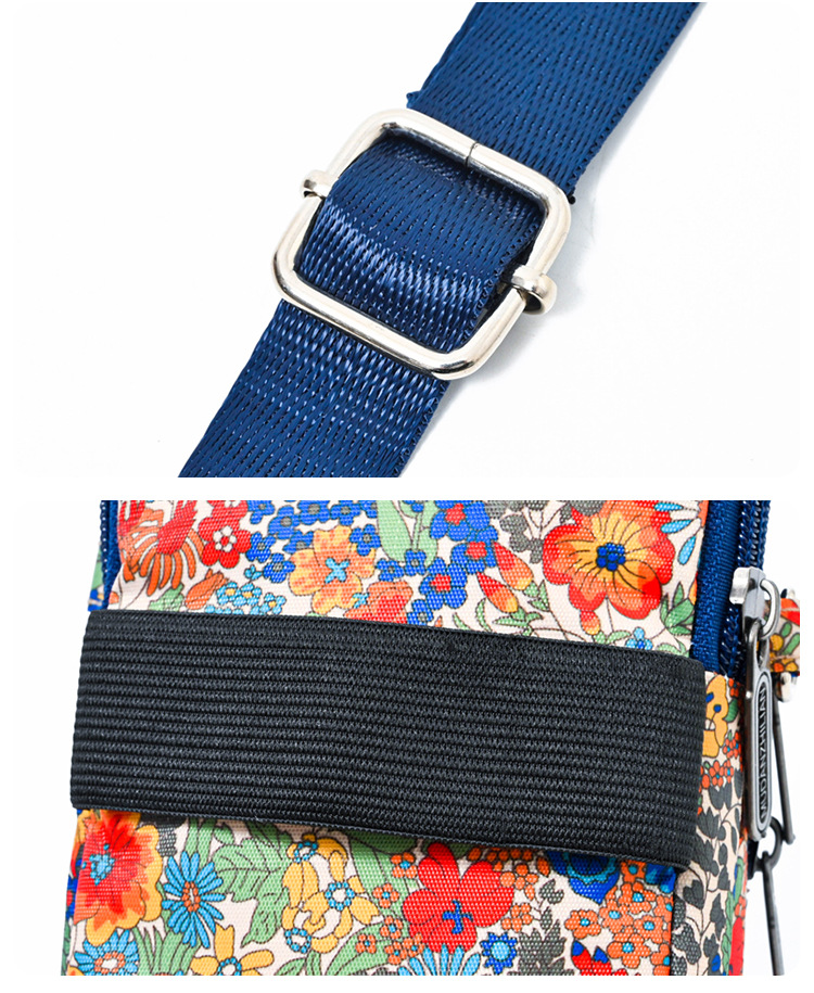 中年妈妈手机包手腕斜挎迷你小包包夏天百搭帆布包竖款零钱包便携详情33