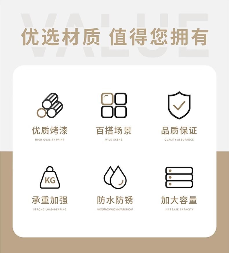 厨房置物架多层家用多功能下水槽收纳架子柜内放碗碟储物架调料架详情5