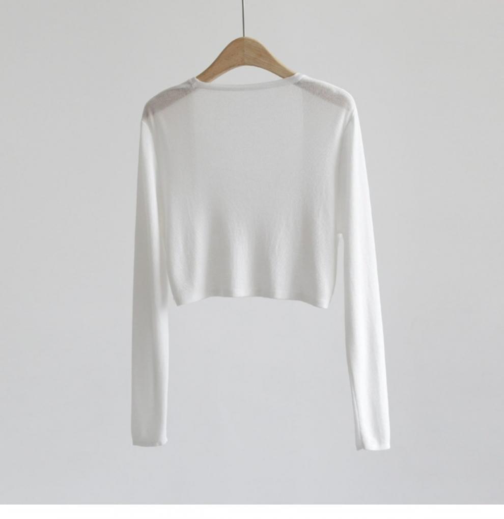 外搭冰丝薄款针织防晒开衫女夏季坎肩配吊带裙小披肩外套短款上衣详情11