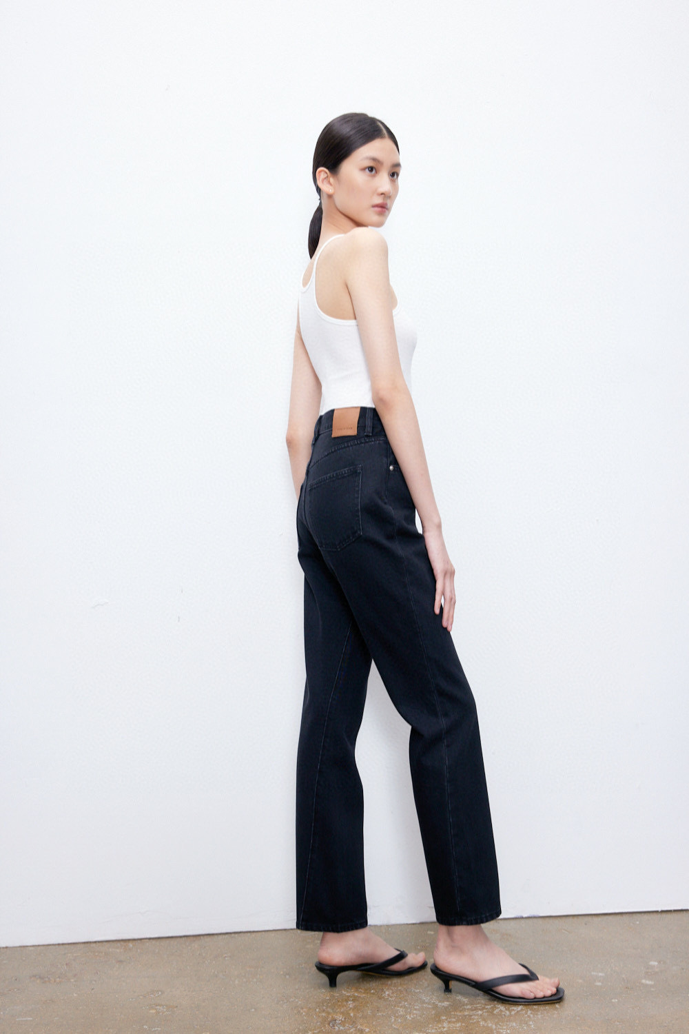 【UpperClass Series 】OriginalTwisted Classic Twisted Stitch jeans for mid-to-high-waisted women pic 26