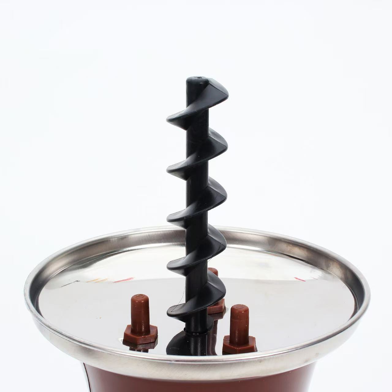 跨境厂家直销迷你巧克力喷泉机小型儿童家用DIY自带加热瀑布机融详情13