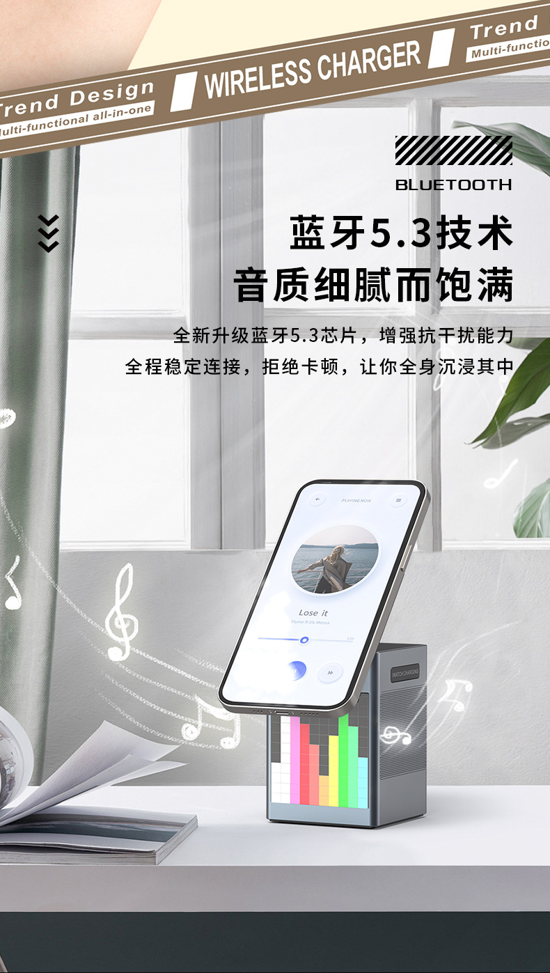 Многофункциональный шестизарядный зарядник Magsafe применяется для беспроводного заряда hua для беспроводного заряда apple pic 27