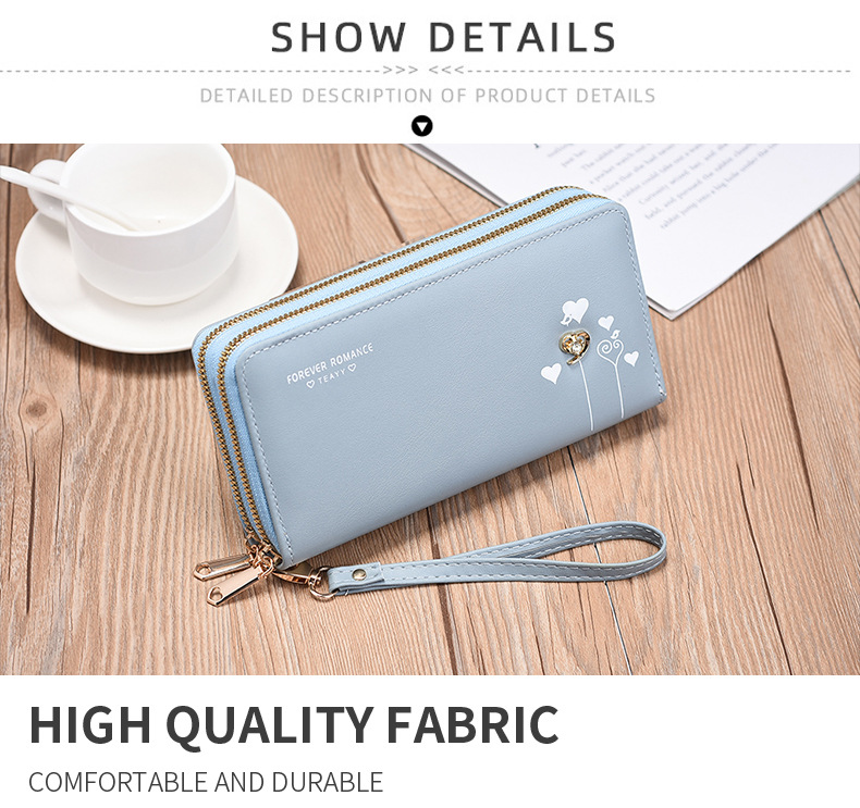 The 2024 new long wallet, clutch, phone bag, coin purse, multi-functional card case, zipper bag and wallet for women pic 25