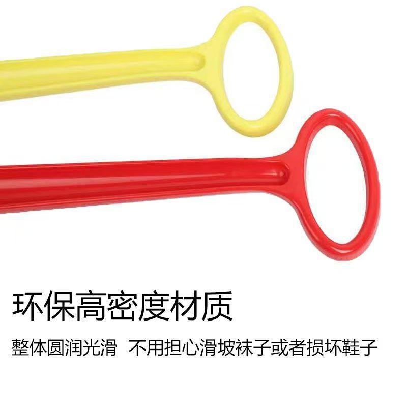 塑料鞋拔加长加厚不弯腰老人孕妇鞋抽懒人穿鞋器彩色可挂式提鞋器详情6