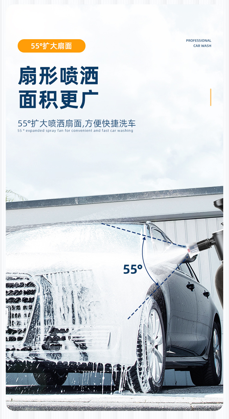 洗车喷壶泡沫浇水壶园艺喷洒水壶高压气压式喷雾器小型消毒喷雾瓶详情6