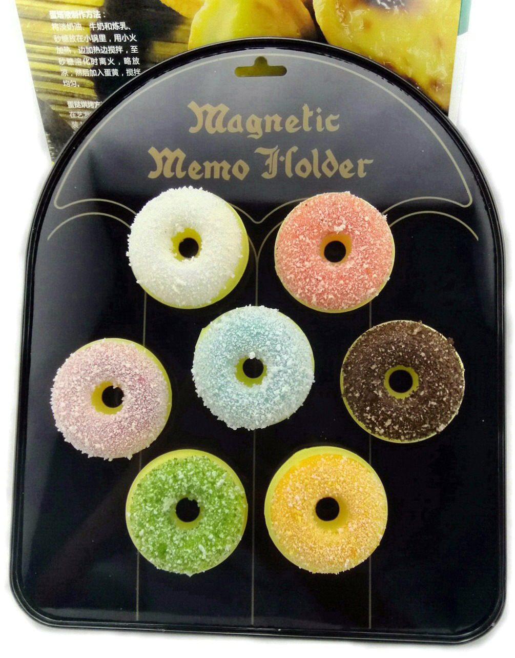 Small doughnut model fridge magnets, creative home decorations, soft and elastic, pinchable, novel supply, commercial doughnut machines, waffle ovens, food and beverage processing equipment pic 7
