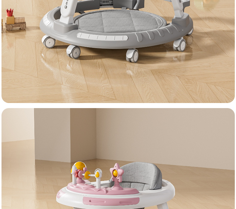 婴儿学步车6-18个月多功能婴幼儿宝宝儿童三合一学行车婴儿玩具车详情30