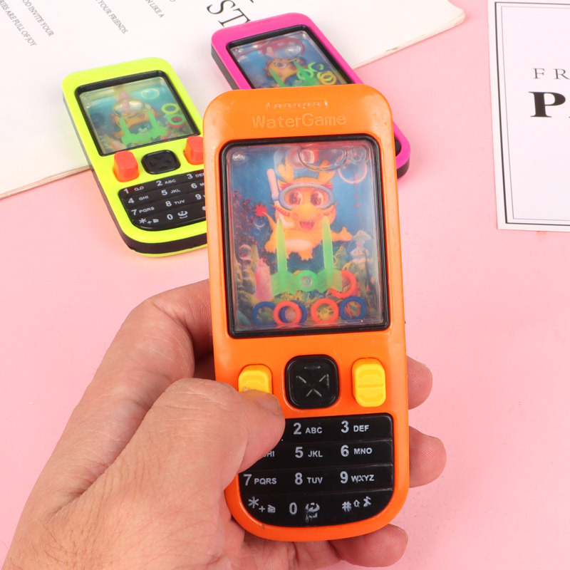 小号机器人水机玩具迷你卡通怀旧掌上套圈圈游戏机幼儿园活动礼品详情6