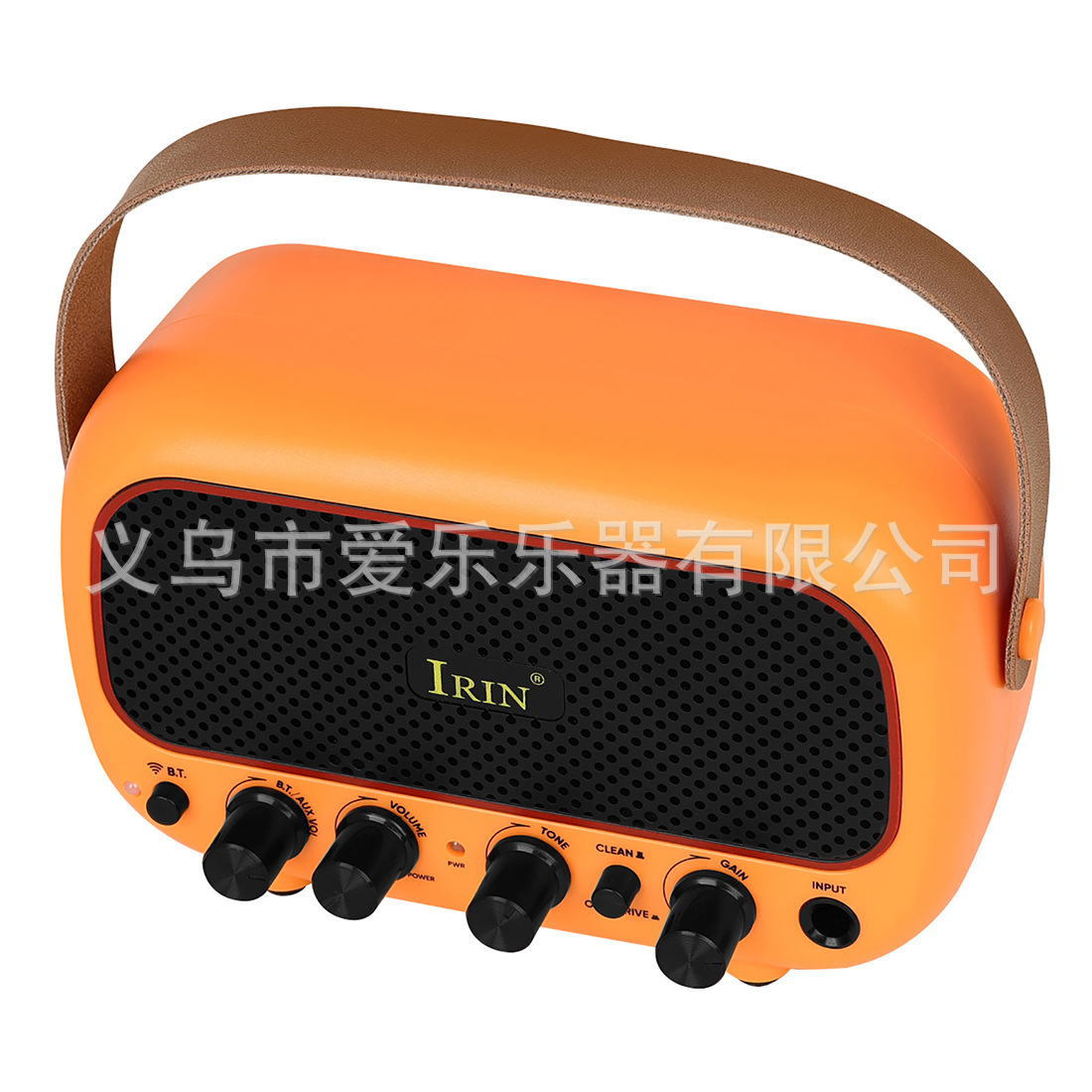 IRIN蓝牙音箱电吉他便携5W双喇叭音响迷你充电小音箱可连耳机音响详情11