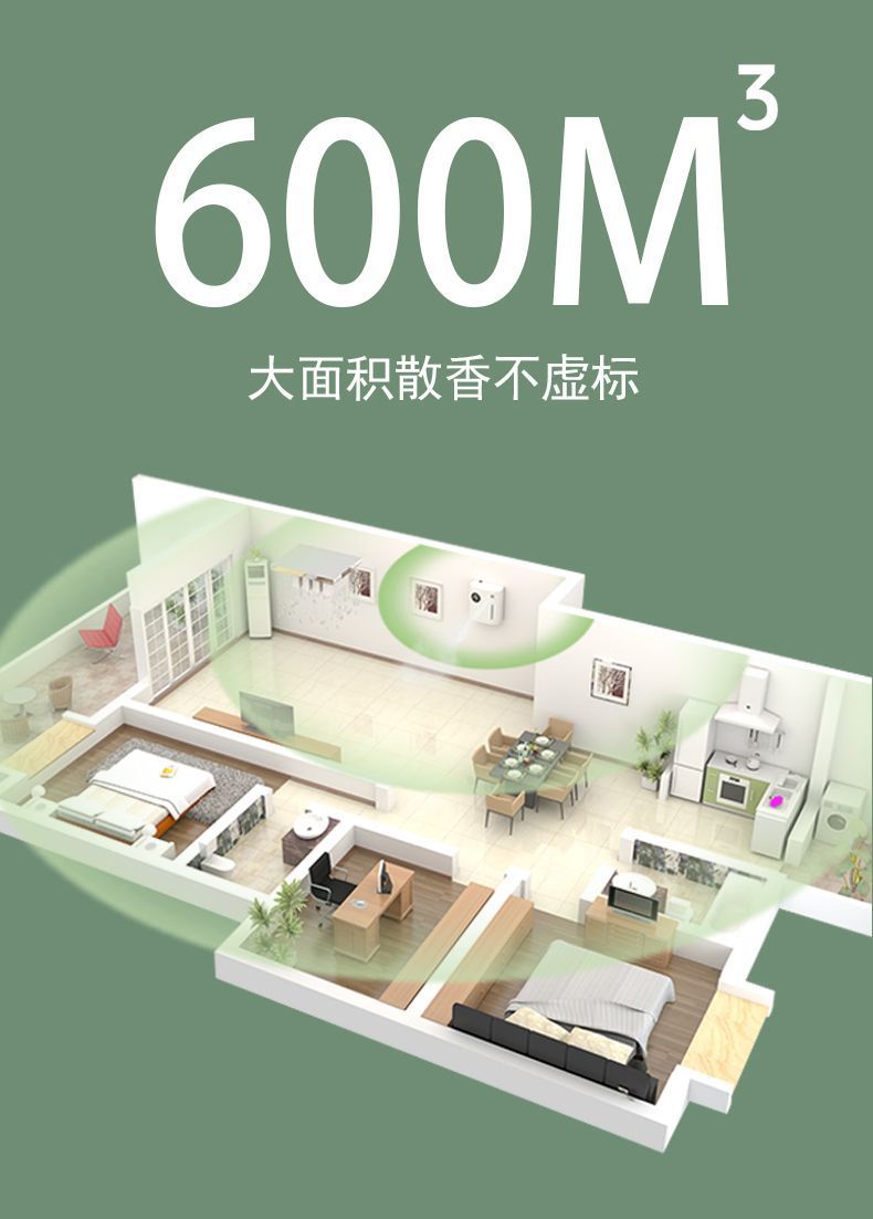 Aroma diffuser, fully automatic aroma diffuser, commercial fragrance sprayer, aroma machine, hotel fragrance diffusion, voice Bluetooth nebulizer pic 6