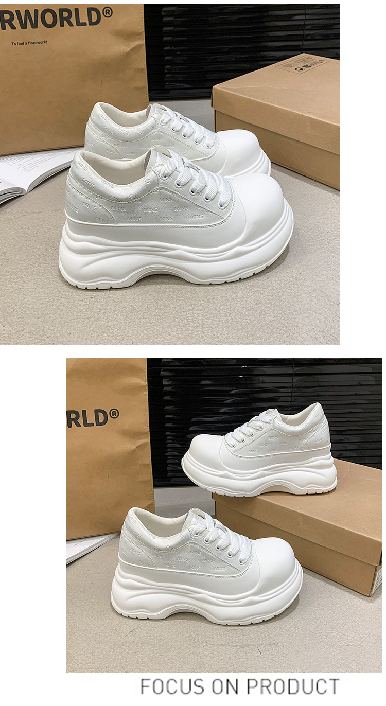 厚底内增高时尚大头小白鞋女2025春季新款网红松糕百搭运动休闲鞋详情18