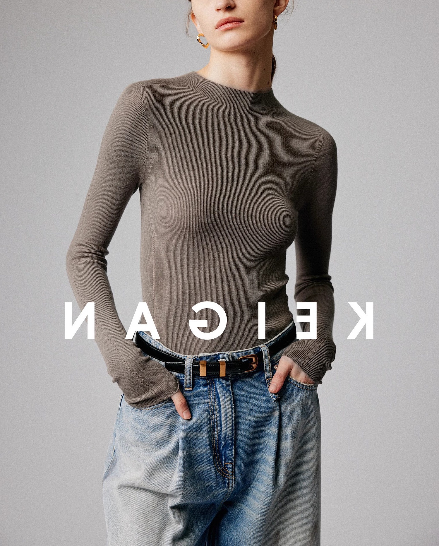 Italian 嵿 luxury 120s washable 160s gold wool 18-needle seamless base knit top for women pic 18