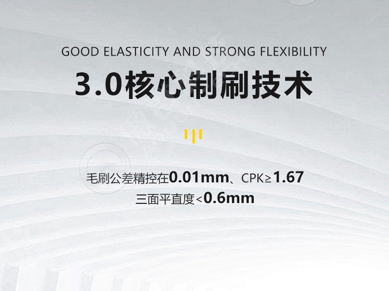 h型f型y型铝合金条刷密封防尘防静电铝合金毛刷条刷厂家详情6