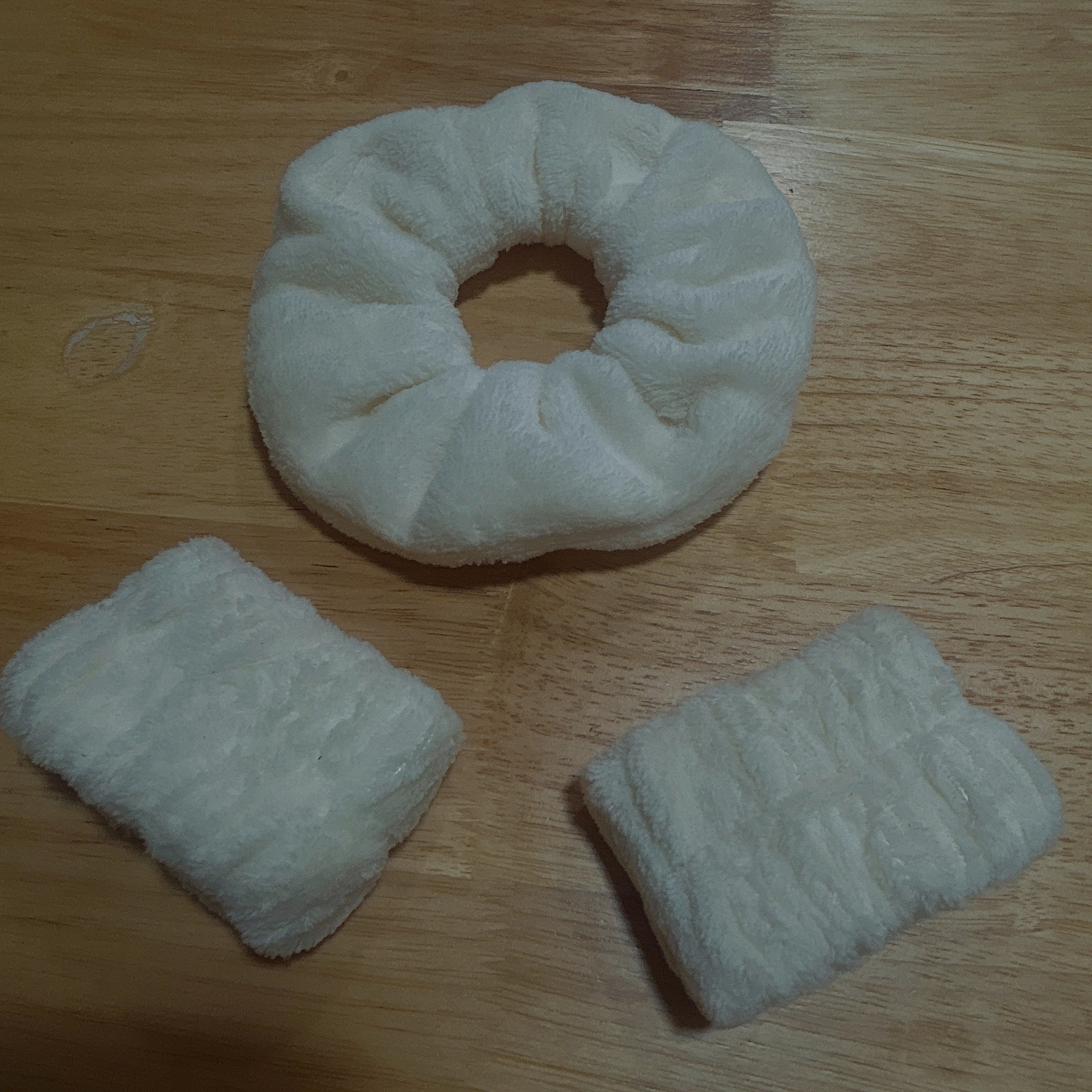 超大号干发毛巾发圈女强吸水毛绒发绳不伤发洗脸两用详情24